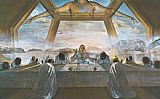 Salvador Dali Canvas Paintings - The Sacrament of the Last Supper